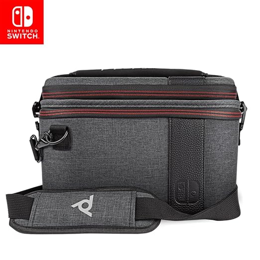 PDP Pull-N-Go 2-in-1 Travel Case & Accessory Storage for Nintendo Switch by PDP