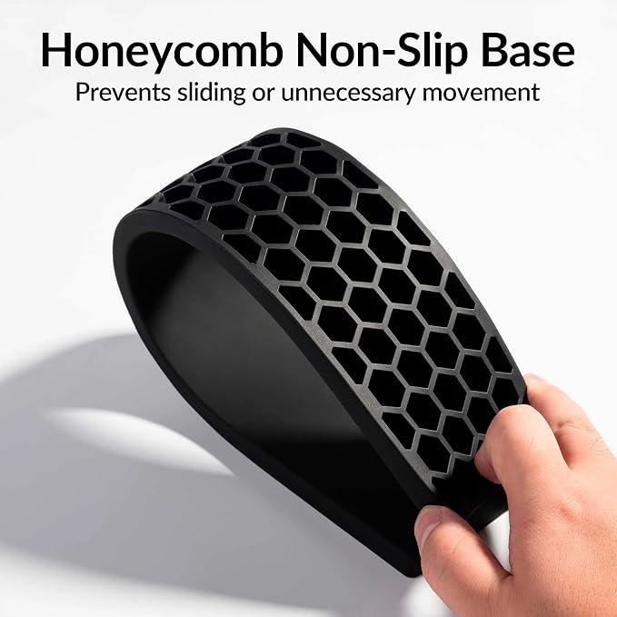 Ergonomic Silicone Wrist Rest for Keychron Q12 / Q5 Pro / Q5 Max / Q5 HE / L3,16.06" Honeycomb Non-Slip Palm Rest, 96% Full-Sized Mechanical Keyboards Support with Typing Pain Relief - Image 6