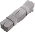 50pcs Cable Ties Reusable Fastening Wire Organizer Cord Rope Holder 7 Inch (Grey) by PASOW