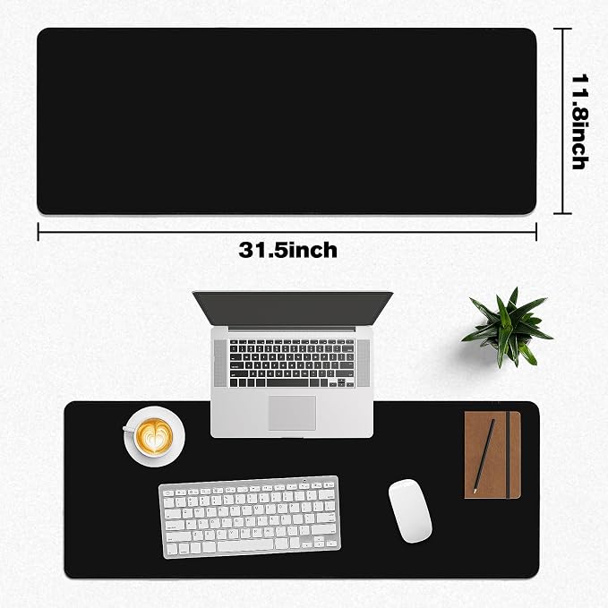 Mouse Pad Gaming - Desk Mat for Keyboard and Mouse - Large Mouse Pads for Desk, Gaming Mousepad with Non-Slip Base, Desks Pad (31.5" X 11.8") for Game, Office and Home - Image 6