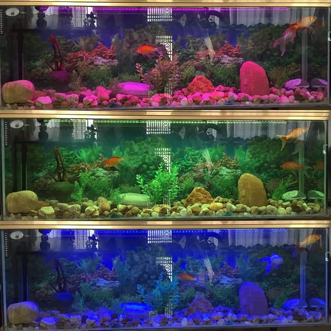 GreenSun LED Aquarium Light, Fish Tank Light with Remote Control, IP68 Submersible Waterproof Strip Bar Light,RGB Color Changing, 3.8 Watts 11inch/28cm - Image 8