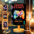 Video Game Table Lamp for Boys Room, Gifts for Boys - 3 Colors Dimmable Bedside Lamps for Bedroom Nightstand Night Light Gaming Room Decor for Gamer Boys Girls, Desk Reading Lamp for Office Home Decor by Unknown