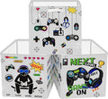 Clastyle 11.8" Gaming Storage Basket Set of 3 for Kid Boy Toy Clothes Bin by Clastyle