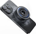 TELESIN Magnetic Phone Cooler Pro for Gaming and Live Streaming, Cell Phone Cooling Fan Portable Phone Radiator Cooling Fan for MagSafe, for iPhone/Android TELESIN Magnetic Neck Mount by telesin
