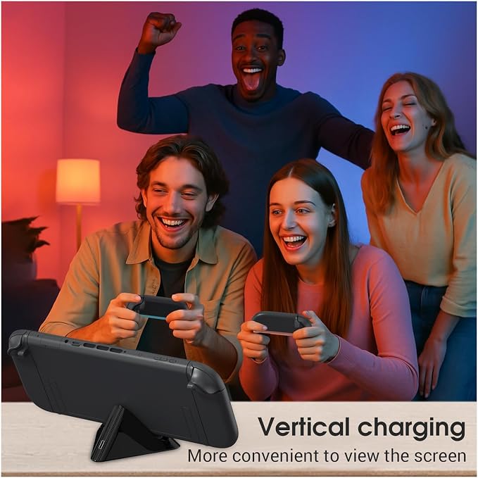 ECHZOVE Portable Charging Dock for Nintendo Switch 2, Play While Charging - Image 4