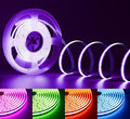 PAUTIX RGB COB LED Strip Light 32.8ft/10m,UL Listed 24V Color Changing Light Strips with 840LEDs/m Multicolor Flexible Tape Lights for TV,Room,Bedroom,Party DIY Decoration(Power Supply Not Included) by PAUTIX