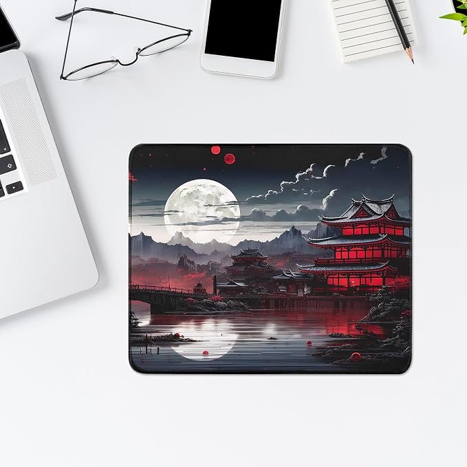 FreeNook Mouse Pad Gaming Mousepad,Small Mousepad for Keyboard and Mouse with Non-Slip Rubber Base,Suitable for School,Office,Home,10.2 x 8.3 Inch - Image 3