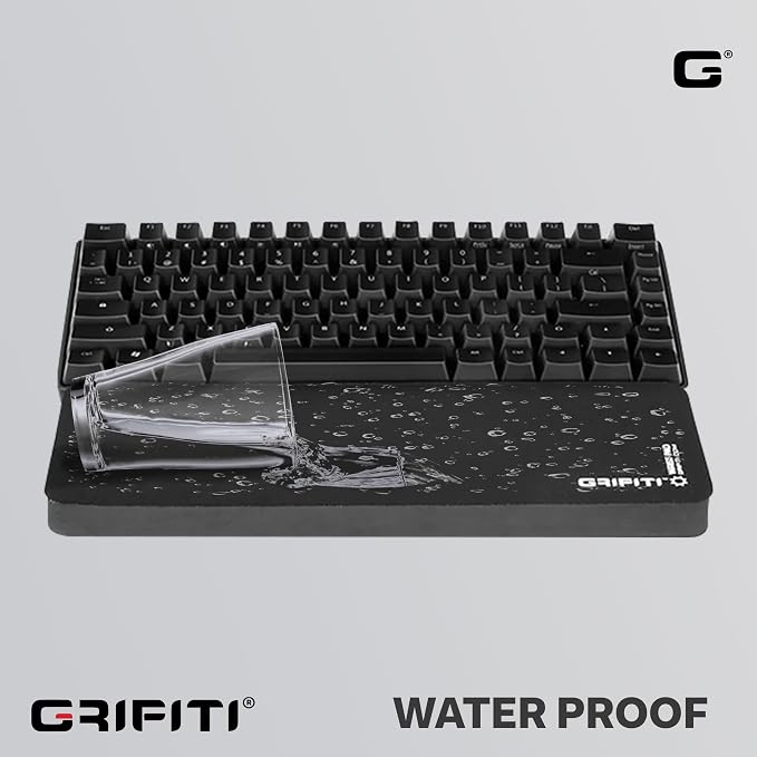 Grifiti Fat Wrist Pad 12" x 4” x 0.75" Inch Keyboard Rest Thick Small Ergonomic Computer Keyboards Hand & Palm Wrists Rests Support Carpal Tunnel Resting Pads Gaming Accessories (Wide 12 x 4 x 0.75) - Image 4