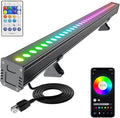 Smart Wall Washer Light Dimmable APP Control, 180W RGBCW Color Changing Linear LED Light Bar with RF Remote Control, Group Function, Timing, Perfect for Outdoor & Indoor Lighting Projects by ProfessionalRGBWLEDSupplier