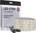 BTF-LIGHTING RGB+Cool White SK6812 LED Strip 16.4FT 300LED IP65 DC12V by BTF-LIGHTING
