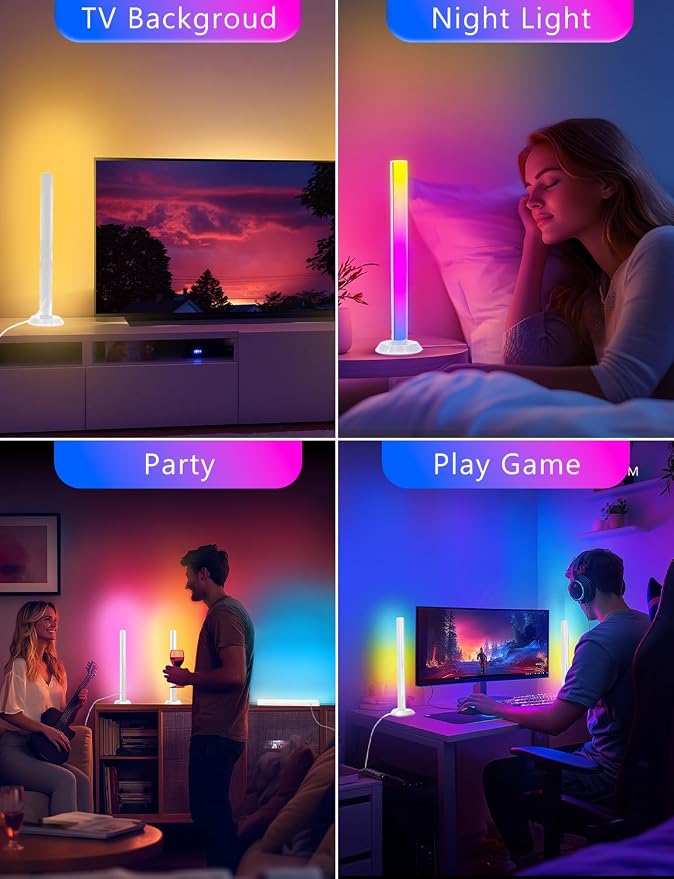DAYBETTER Smart LED Light Bar,RGBICWW TV Lights for Living Room,Gaming Desk - Image 8