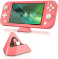 ECHZOVE Nintendo Switch Lite Charger, USB-C Dock Stand, Switch Lite, Coral by ECHZOVE