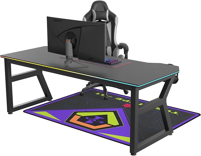 Neon Genesis Evangelion Non-Slip Floor Chair Mat 35"×47" for Gaming Chair Mat - Image 4