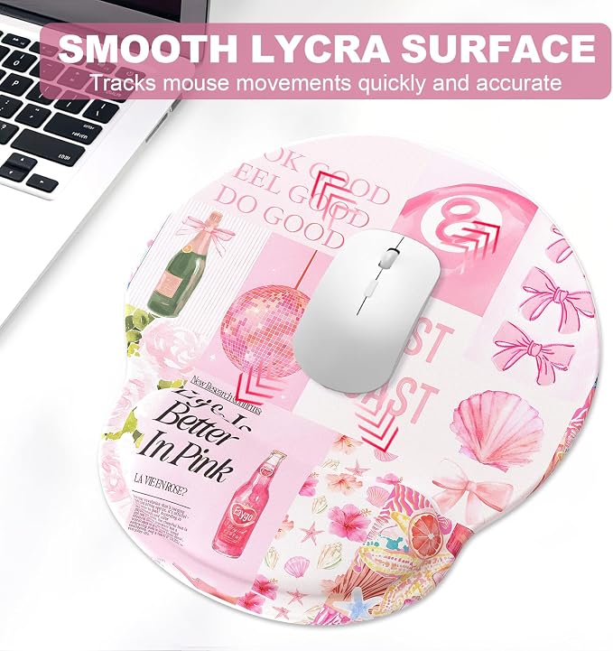 Ergonomic Mouse Pad with Wrist Rest and Keyboard Wrist Rest, Mousepad - Image 3