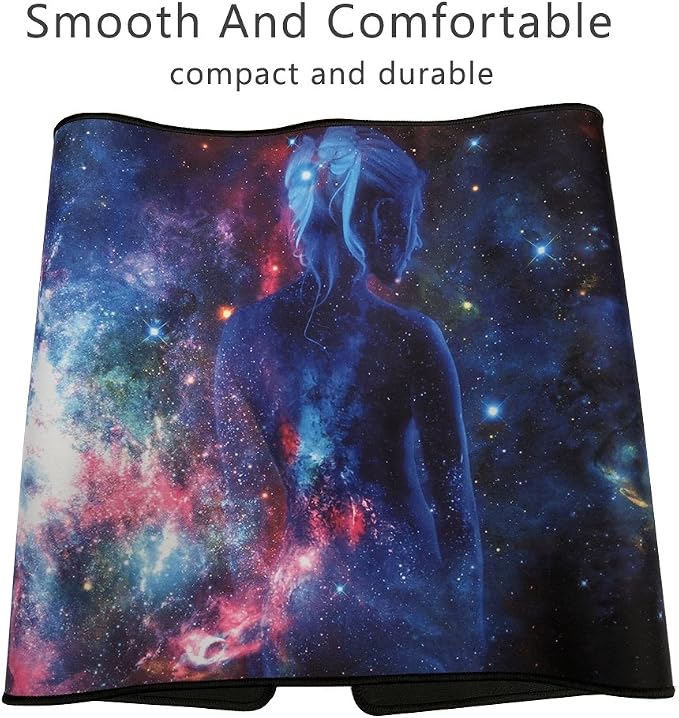 XXL Professional Large Mouse Pad & Computer Game Mouse Mat (35.4x15.7x0.1IN, Sky Girl) - Image 5
