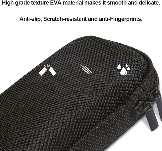 Hard Drive Hard Case 2Pack Earbuds Carrying Cases with Zipper and Carabiner - Image 5
