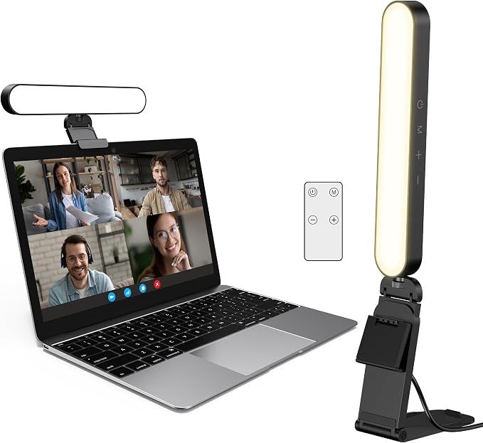 InnoGear Ring Light for Computer On-Camera Monitor Video Conference Light by InnoGear