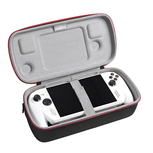 RLSOCO Carrying Case for ASUS ROG Xbox Ally/ROG Xbox Ally X 7" FHD Gaming Handheld Console & Accessories. Fits the Handheld Console, Console Base, Charger, Charging Cable, etc. (Case Only) by RLSOCO