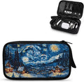 Cottage Travel Cord Organizer Case Tech Pouch Electronic Accessories Carry Case Storage Bag Travel Bag Cable Organizer for Charger Earphone Phone Cord Cable by Unknown