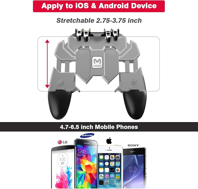 DELAM Mobile Game Controller for iPhone & Android Gaming Phones - Image 5