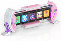 Divoom Times Gate - Cute Gaming Digital Clock with Smart App-Controlled, Support Weather Forecast, Stock Market/Exchange Rate, Social Media, Pixel Art Display for Gamers & Home Office Decor (Pink) by Divoom