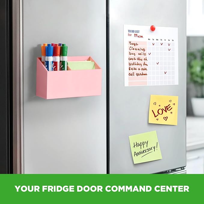 Acrylic Magnetic Pen Holder for Whiteboard,Fridge, School Supplies - Image 5