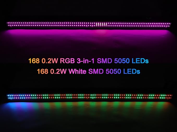 LED Wall Washer Light,336 LEDs 70W RGB DJ Light Bar Stage Lighting Support DMX & Sound Activated Control Dj Party Lights Bar for Indoor Outdoor Disco Church Birthday Wedding-10PACK - Image 5