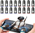 16 Pack Gaming Finger Sleeves for Mobile Gaming,Smooth Feel,Anti Sweat,Ultra Thin,0.3mm Silver Fiber,zhicom Finger Sleeves Fit All Touchscreen Devices,Gaming Finger Gloves for PUBG COD Dedales Gamer by Unknown