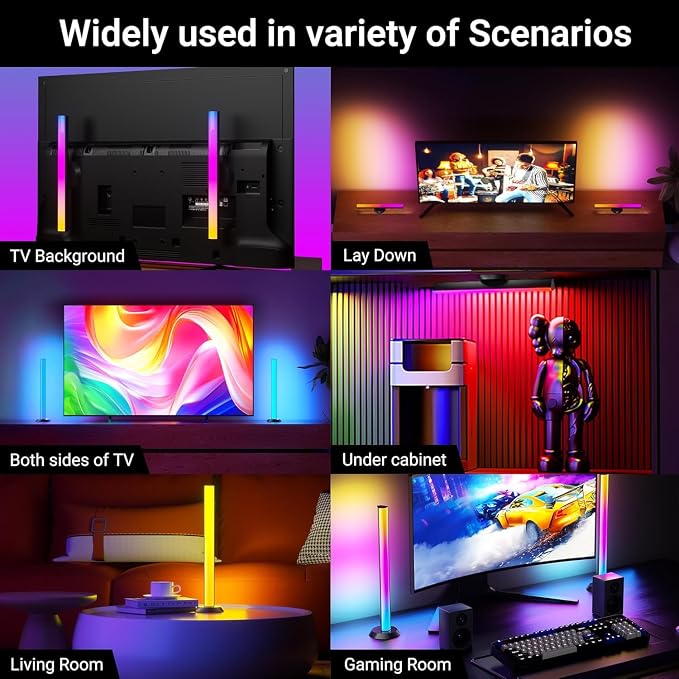 TJOY Smart Light Bar, RGB Desk Lights for Gaming, TV Backlight, Music Sync - Image 7