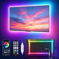 MATICOD LED Lights for TV Led Backlight, 13.1ft RGB Led Strip Lights for TV Lights Behind, USB Led Light Strip for 45-60in TV, Bluetooth APP Control Music Sync Strip Lighting for Christmas Decorations by MATICOD