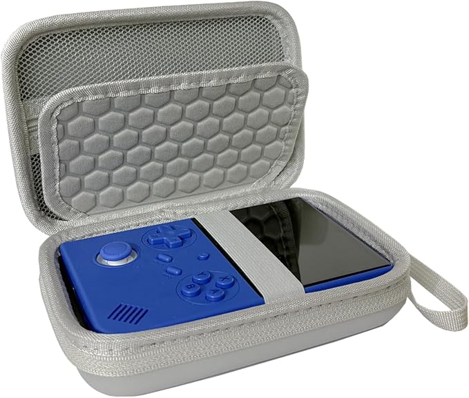 Xmaspanda Carrying Case for RG40XXV Handheld Game Console, RG40XXV Portable Storage Bag, Carrying Bag RG40XX V Travel Case Gray by Unknown