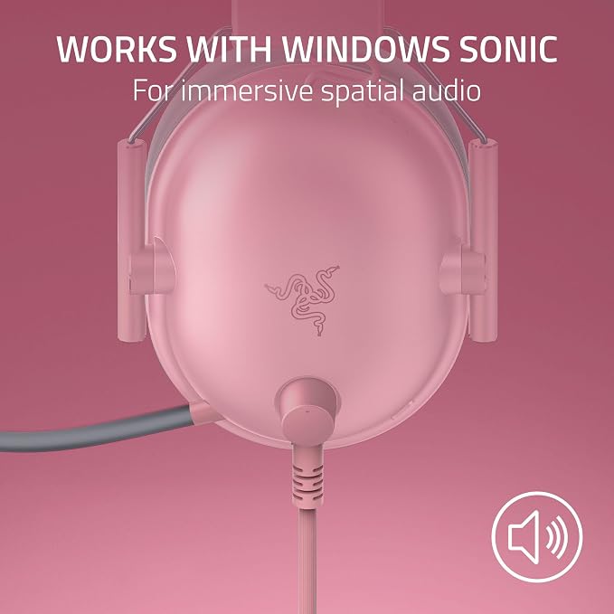 Razer BlackShark V2 X Wired Xbox Gaming Headset, Pink - Image 6