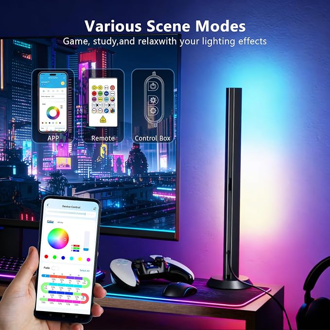 DAYBETTER Smart LED Light Bars,RGBICWW TV Light Bar for Living Room,Gaming - Image 5