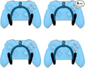 YYST Mini Flexible Wall Mount Holder Rack Organizer Compatible with PS3/PS4/PS5/Xbox 360/Xbox One/S/X/Elite/Series S/Series X Controller, Pro Controller - 4/PK- No Game Controller by YYST