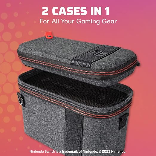 PDP Pull-N-Go 2-in-1 Travel Case & Accessory Storage for Nintendo Switch - Image 2