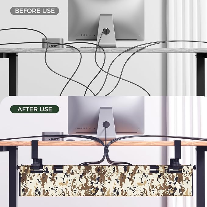 No-Drill Cable Management for Standing Desk - Image 7