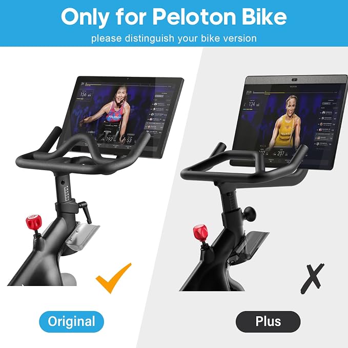 Desk Attachment for Peloton Bike (NOT Bike+) Tray Holder for Phone, Cup, Tablet, Ergonomic Platform Tray Accessories for Peloton Spin Bikes - Image 3