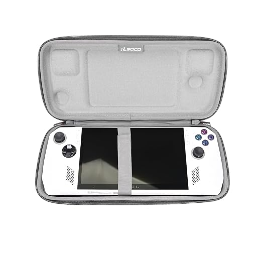 RLSOCO Carrying Case for ASUS ROG Ally 7" 120Hz FHD 1080p Gaming Handheld - Grey (Case Only) by RLSOCO
