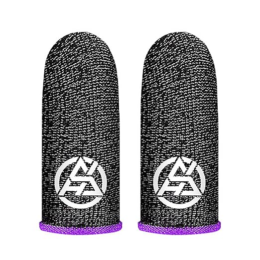 Flexible Gaming Finger Gloves Protectors with Ventilated Fabric Perfect for Shooters Competitive 2pcs Wicking Finger Sleeves - Image 4