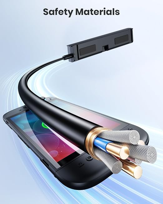 FYOUNG Extender Cable Replacement for Switch 2 Dock with Extra USB Port, Support TV Dock Mode& 4K Data Transfer, USB-C Fast Charging, Heat Dissipation Compatible with Nintendo Switch 2 - Image 2
