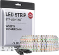 BTF-LIGHTING WS2815 LED Strip Light UL Listed 3.2FT 144 LED DC12V IP65 by BTF-LIGHTING