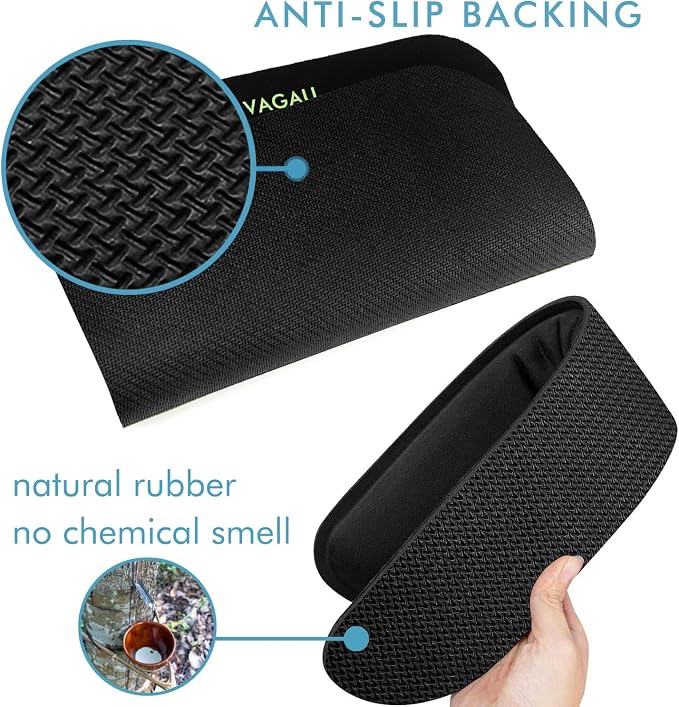 VAGAU Premium Keyboard Wrist Rest and Mouse Pad Wrist Support | Ergonomic Memory Foam Set for Office, Laptop, Mac, Computer and Gaming, Comfortable Typing &Wrist Pain Relief - Image 5