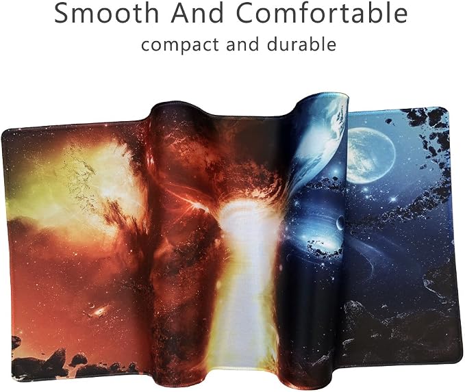 XXL Professional Large Mouse Pad & Computer Game Mouse Mat (35.4x15.7x0.1IN, 90x40 fireball007) - Image 5