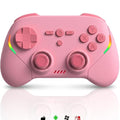Megadream Phone Controller for PC/Switch 2|Swith/Android/iPad/Tablet/iPhone Controller - RGB light - Hall Effect Trigger/Joystick - Call of Duty, Roblox, Genshin Impact, Direct Play, Pink by Megadream-AlwaysFocusonGamingAccessories