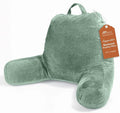 Sasttie Reading Pillow for Bed, Back Pillow for Sitting Up, Sage by SASTTIE