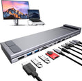 Mukiya Laptop Docking Station Stand,11 in 1 Laptop Dock Stand with 4K HDMI by Mukiya