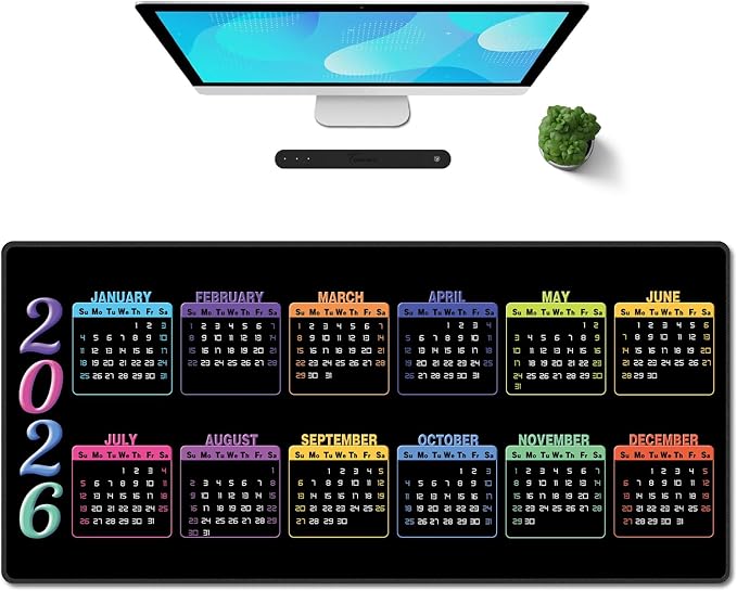 Galdas Gaming Mouse Pad XXL XL Large Long Extended Big Mousepad Non-Slip Rubber Keyboard Mouse Pad with Stitched Edges for Laptop Home Office (2026, 35.4 * 15.7) by Galdas
