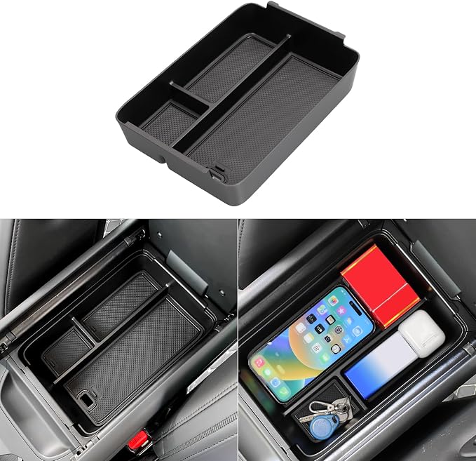 LUCKEASY Armrest Box Compatible with Hyundai Santa Fe 2024 2025 2026 - Image 9