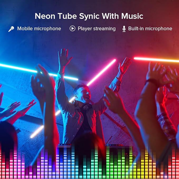 BTF-LIGHTING 9.8FT WS2812B IC RGB Addressable Neon Rope Strip Kit IP67 DC5V - Image 5