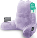 Sasttie Reading Pillow for Bed, Back Pillow for Sitting Up, Lavender by SASTTIE